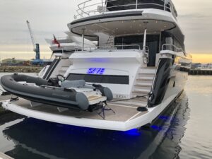 Client-side oversight aboard completed yachts