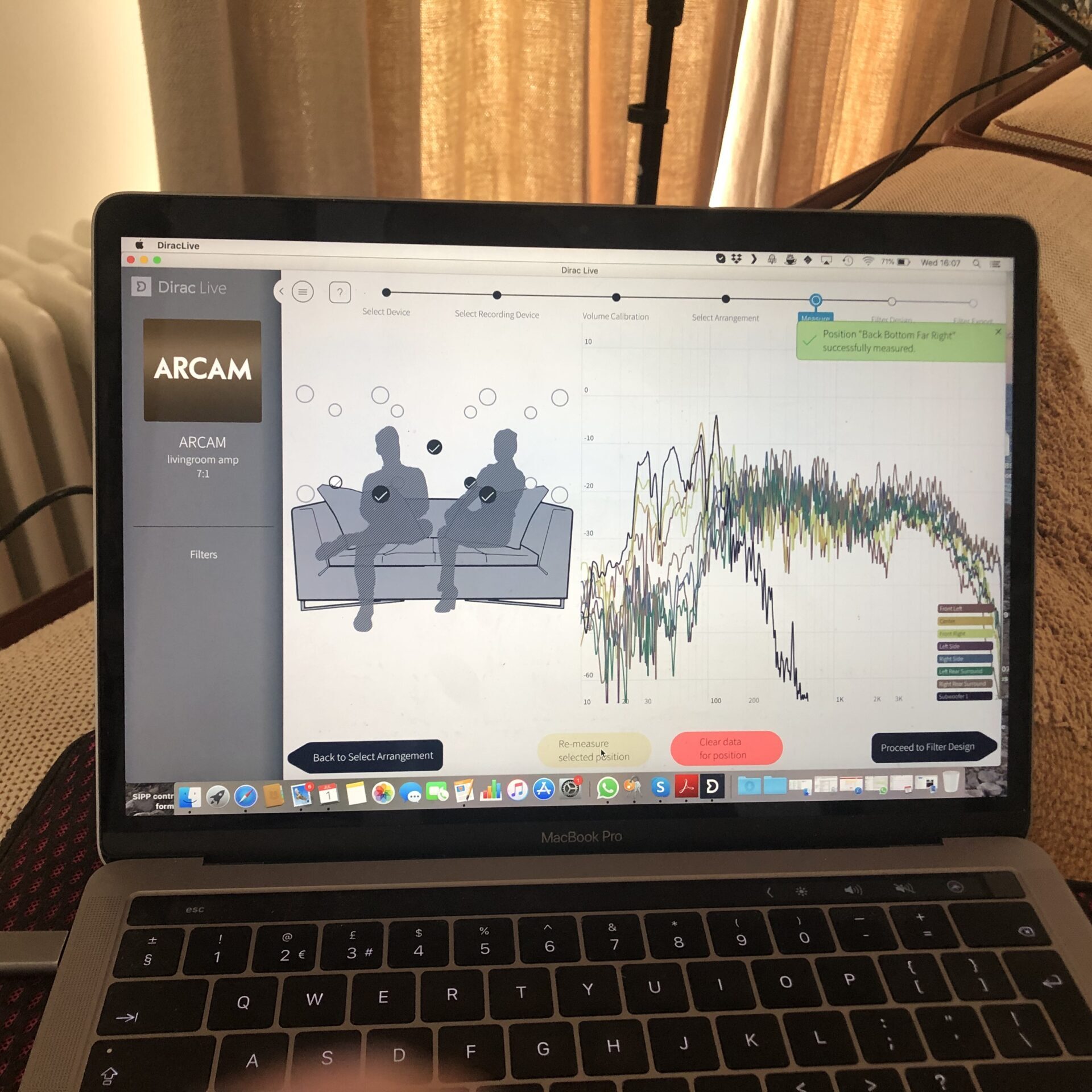 Room mapping and audio analysis software