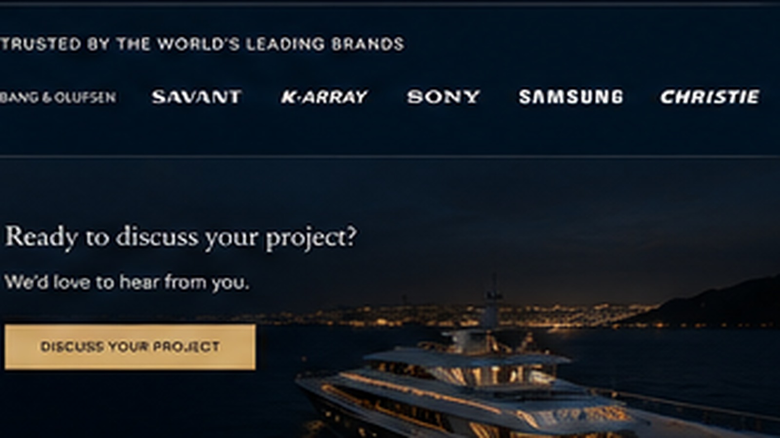 Support for yachts operating worldwide